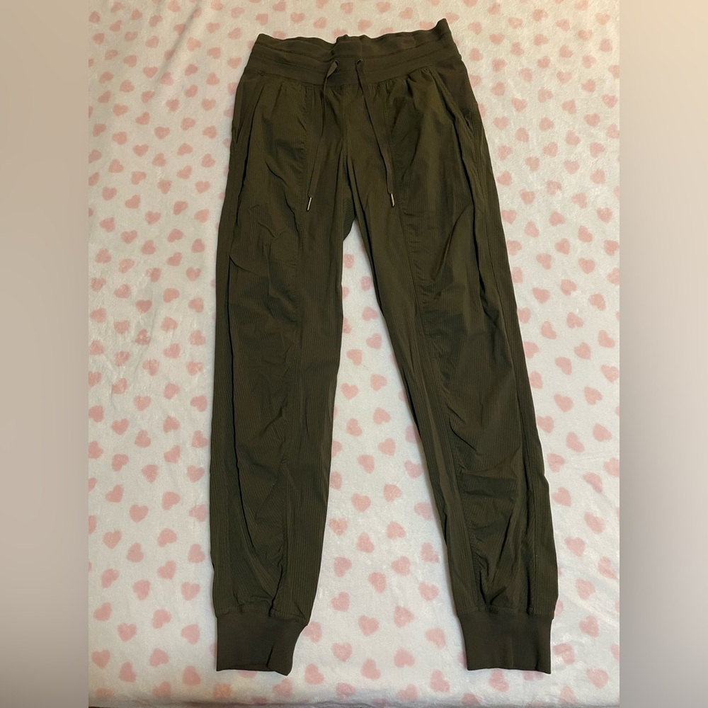 Dark Green Lululemon Joggers